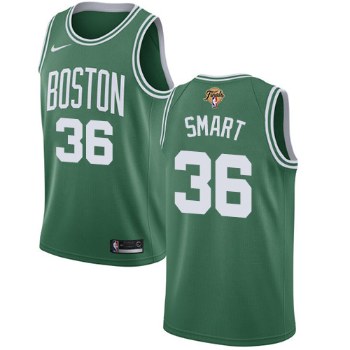 Green BOS Boston Celtics #36 Nike Fan Edition Jersey NBA Fan Apparel