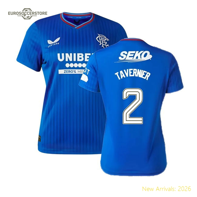 S Rangers Female 2023 Home Jersey Shirt Football Fan Football Fan Gear