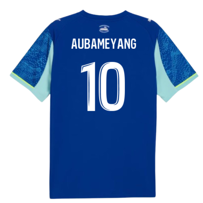 Collector's Rare Quality Marseille Third Unique Shirt (Aubameyang 10)