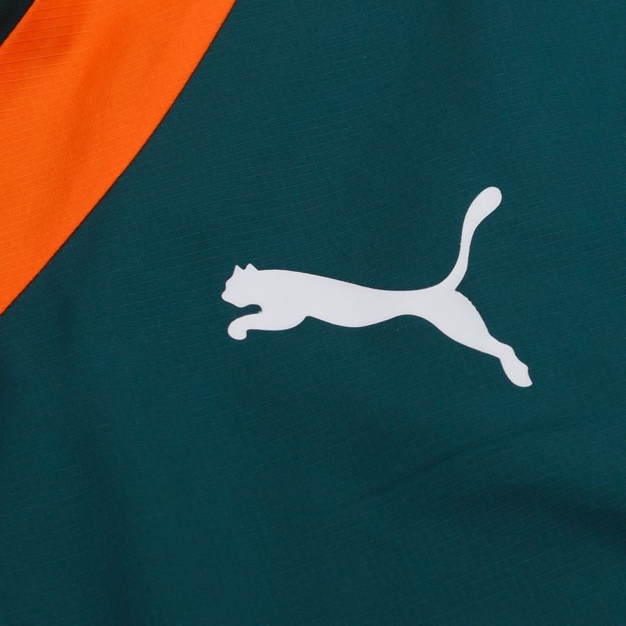 Ivory Coast Jacket Pre Match Woven Anthem Africa Cup of Nations 2025 - Green/Rickie Orange