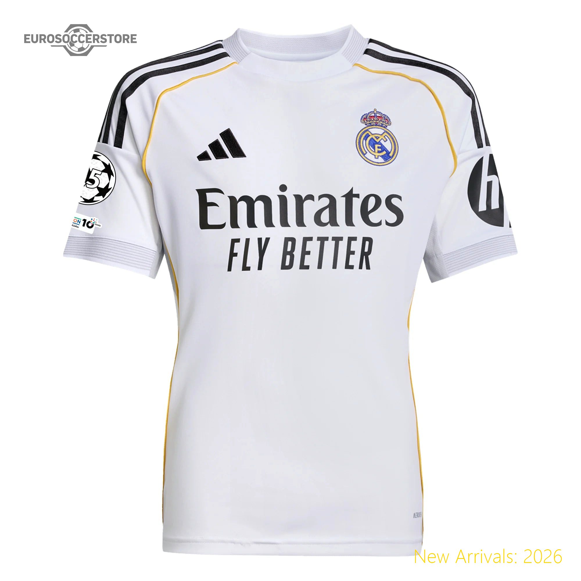 Officially Approved Authentic Kids Rma Attacking Threat Home Jersey