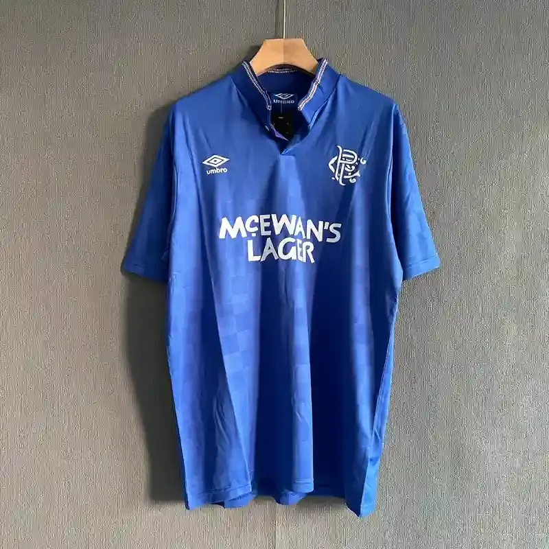 Cheap 1987-1988 Rangers Jersey retro kit