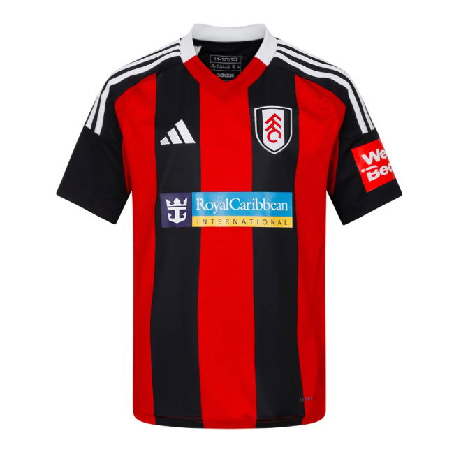 Fulham Football Club Official 2024-2025 Home Shirt (Kids) (Robinson...