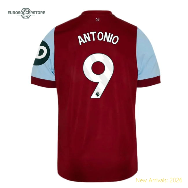 2023-2024 West Ham Kids Durable Jersey Antonio Puma Drycell