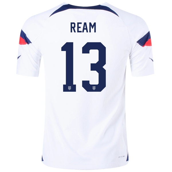 USA 2022-2023 Season Home Soccer Jersey –  Edition S