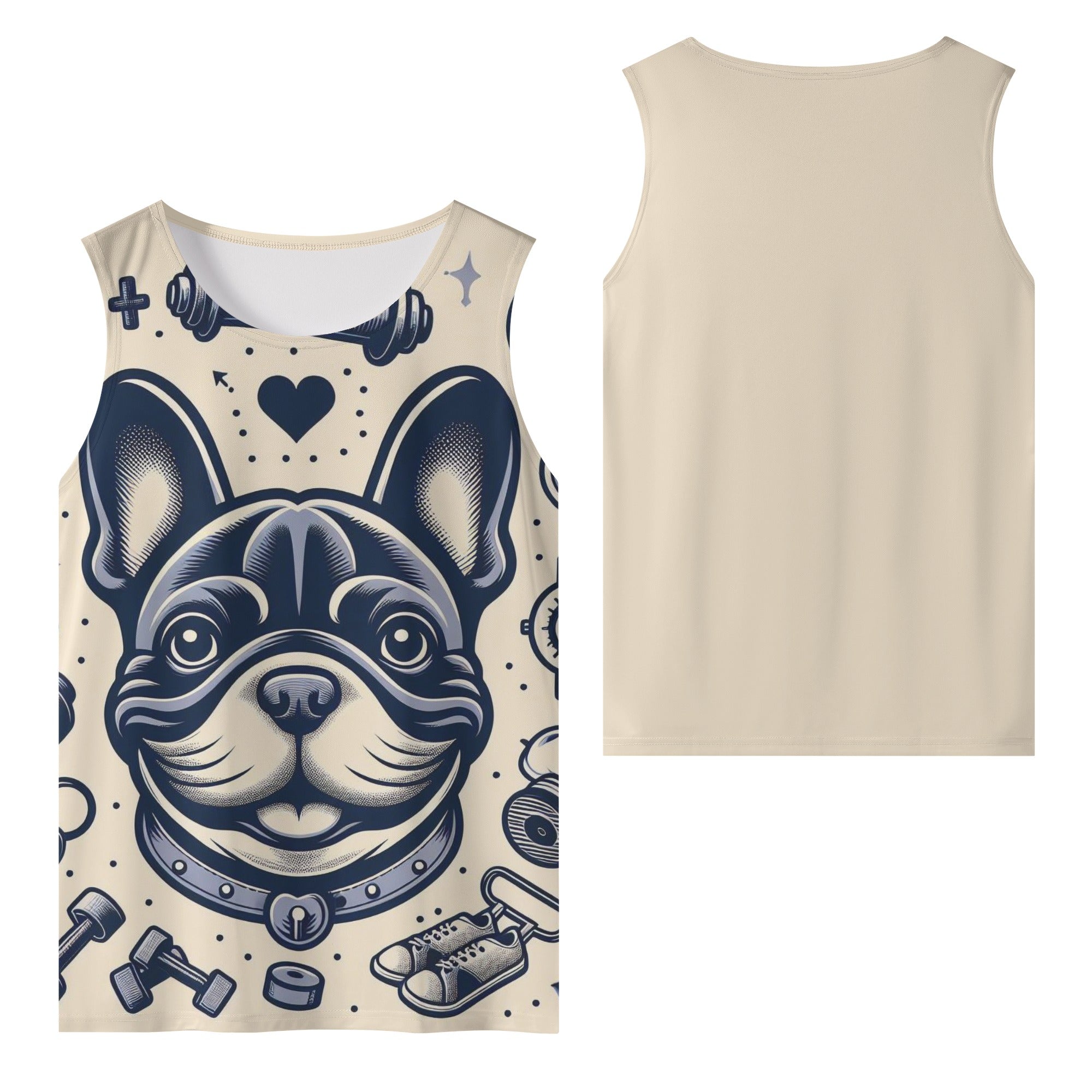 Fashion-Forward Trendy Louie - Men Tank Tops for Everyday Wear Durable