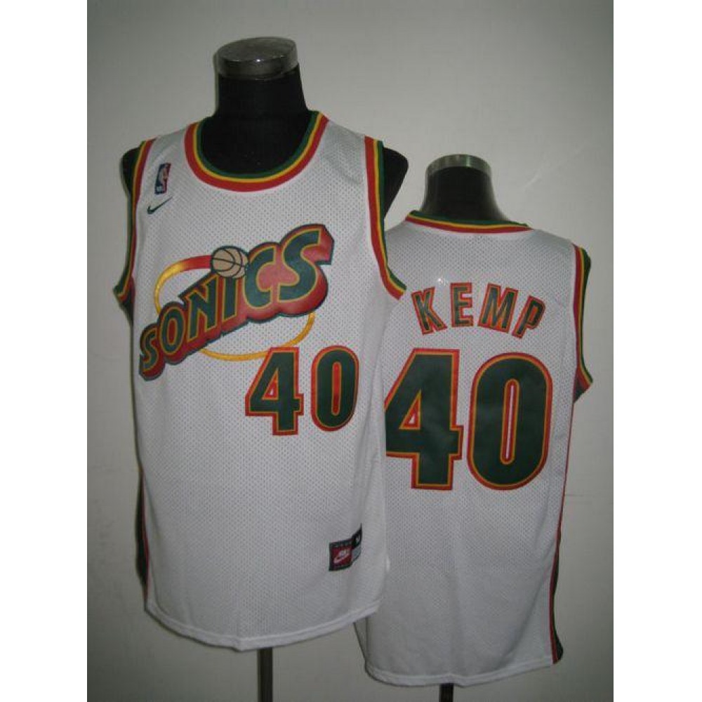 Fan Favorite Official Men's OKC #40 Shawn White Basketball Jersey