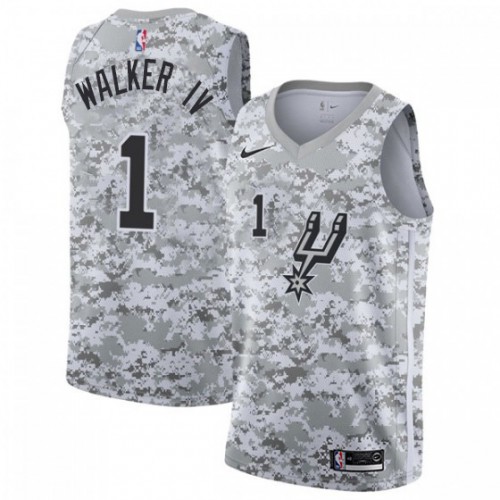 White Nike A. Spurs #1 NBA Jersey NBA Fan Apparel Game Day Wear