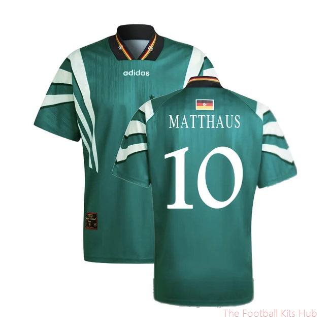 1996 Germany Euro 96 Away Shirt (Matthaus 10)