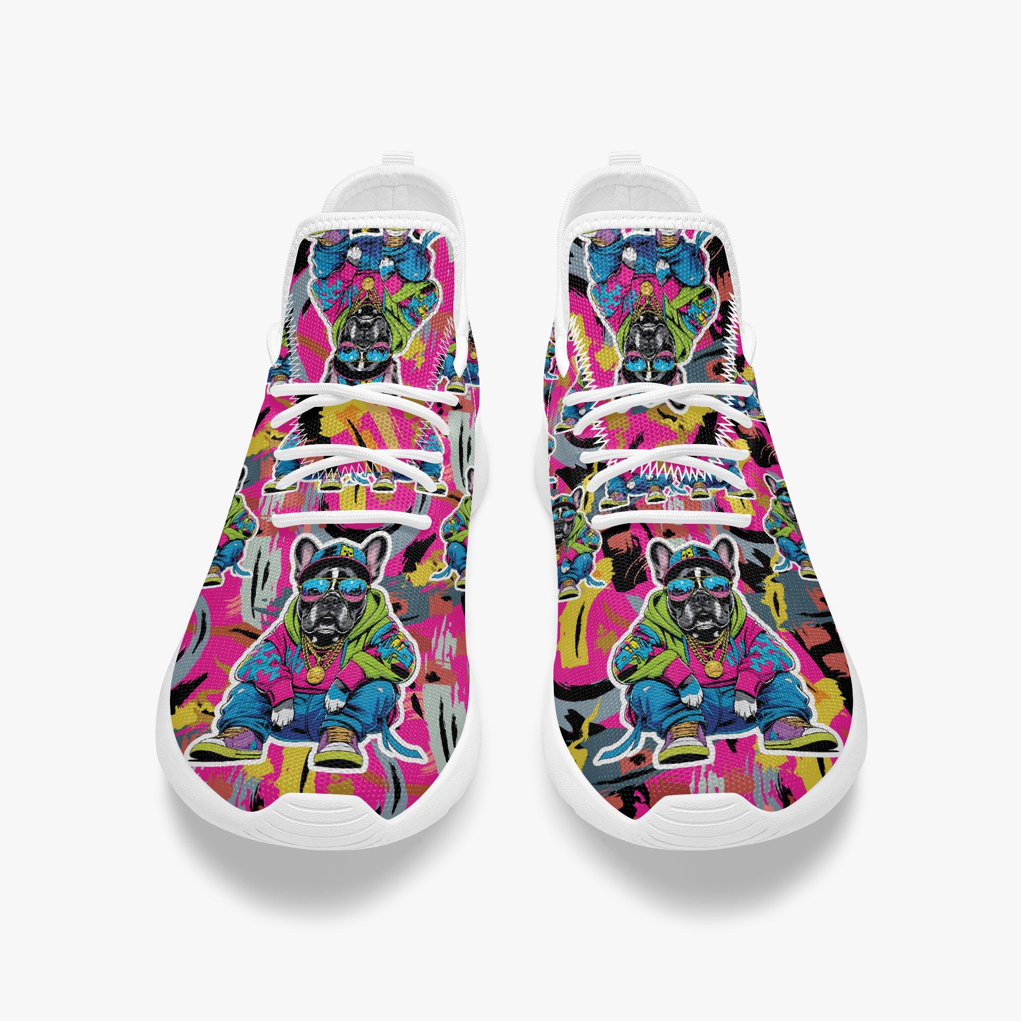 Eddie - French Bulldog Themed Classic Sneakers For Dog Lovers