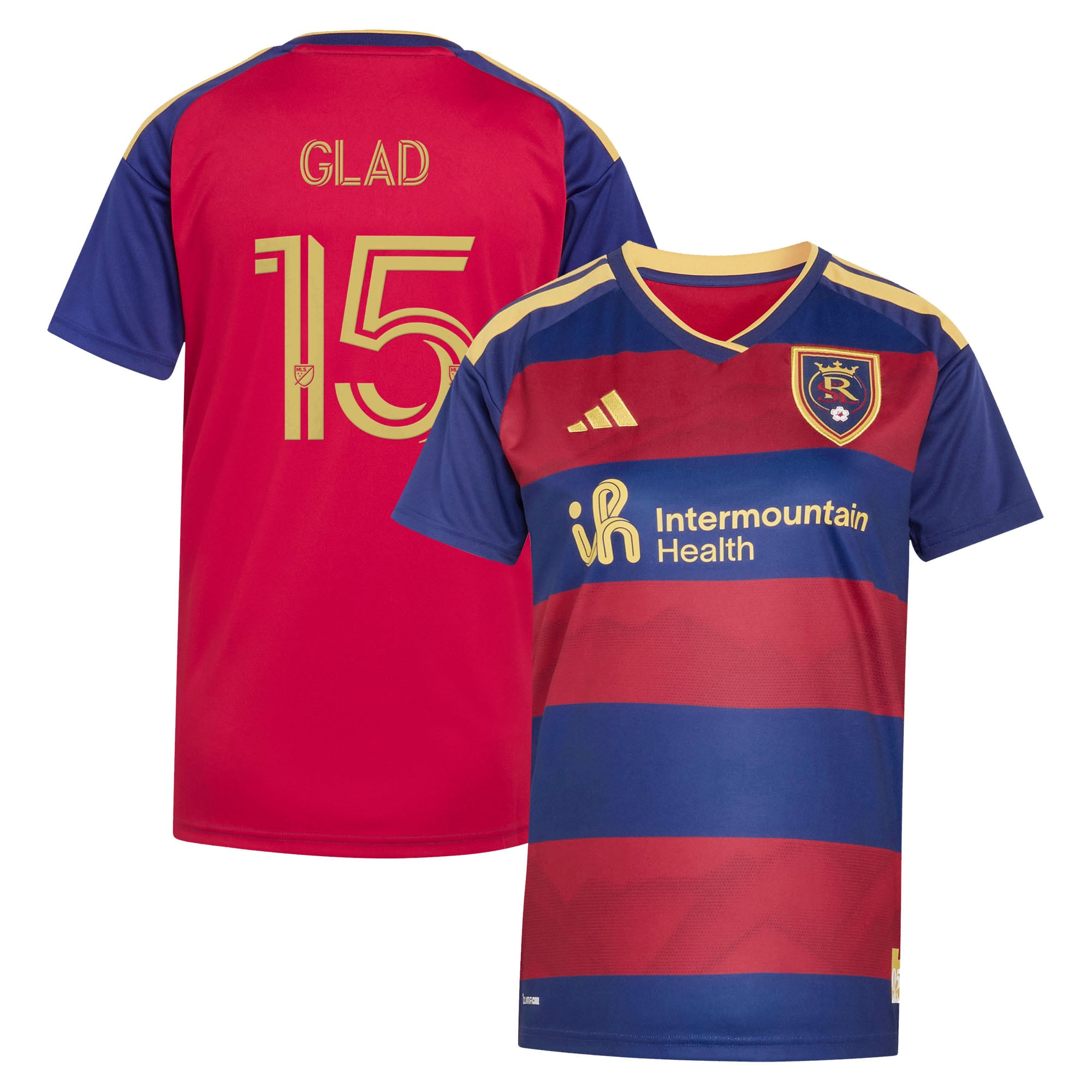 [SJH] Justen Glad Real Salt Lake Women's 2026 The Switchback On-Field Authentic Player Jersey - Red