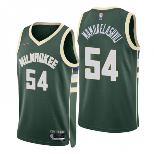 Nike Bucks Green Milwaukee Bucks #54 Jersey - Cost-Effective