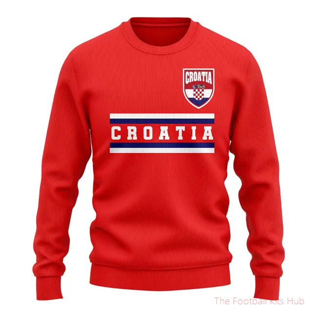 Men Croatia Core Country Sweatshirt (Red) UEFA Euro