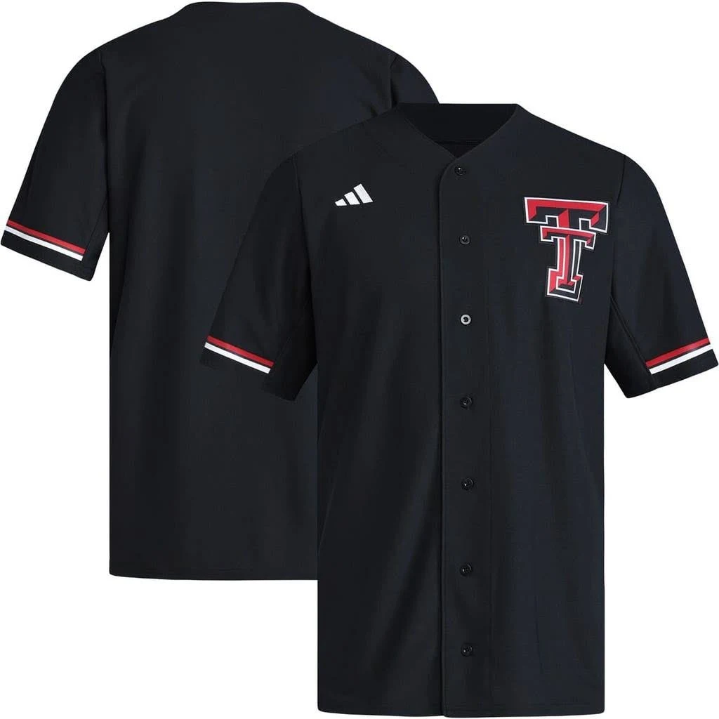 [NJP] Women's Texas Tech Red Raiders Replica Baseball Jersey - Black