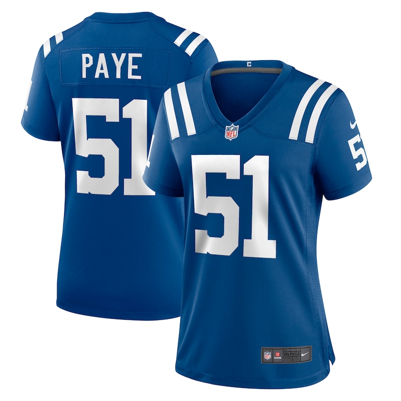 None Kwity Paye IND Colts Bold Elite Jersey Game Day Wear
