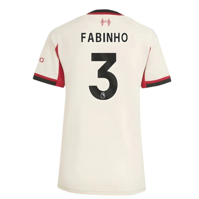 Liverpool Club Fashionable Away Team Kit (Fabinho 3) (Womens)