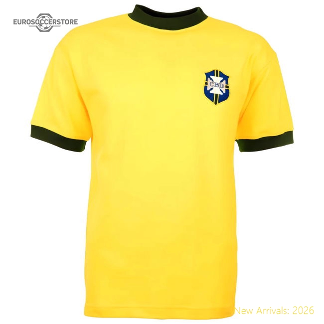 Brazil 1970 National Teams World Cup Retro Football Shirt