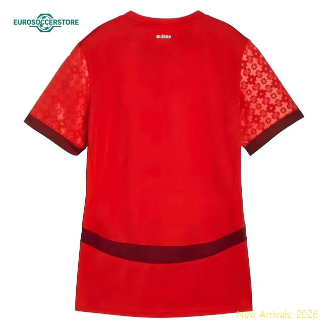 2025 Switzerland EUR25 Home Shirt (Womens)