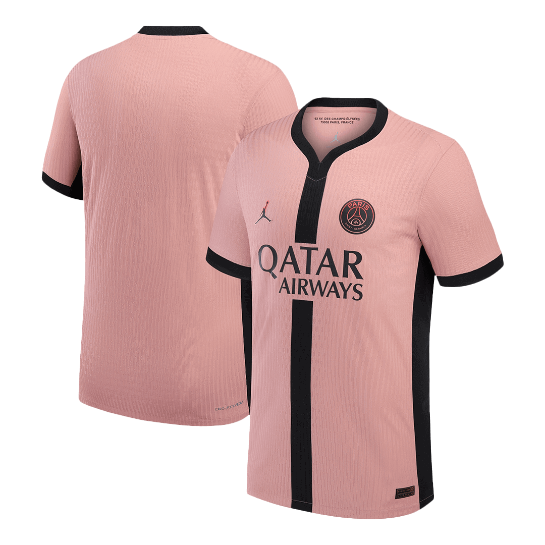 Player Version PSG Third Away  Soccer Jersey 2024/25 Authentic Kit