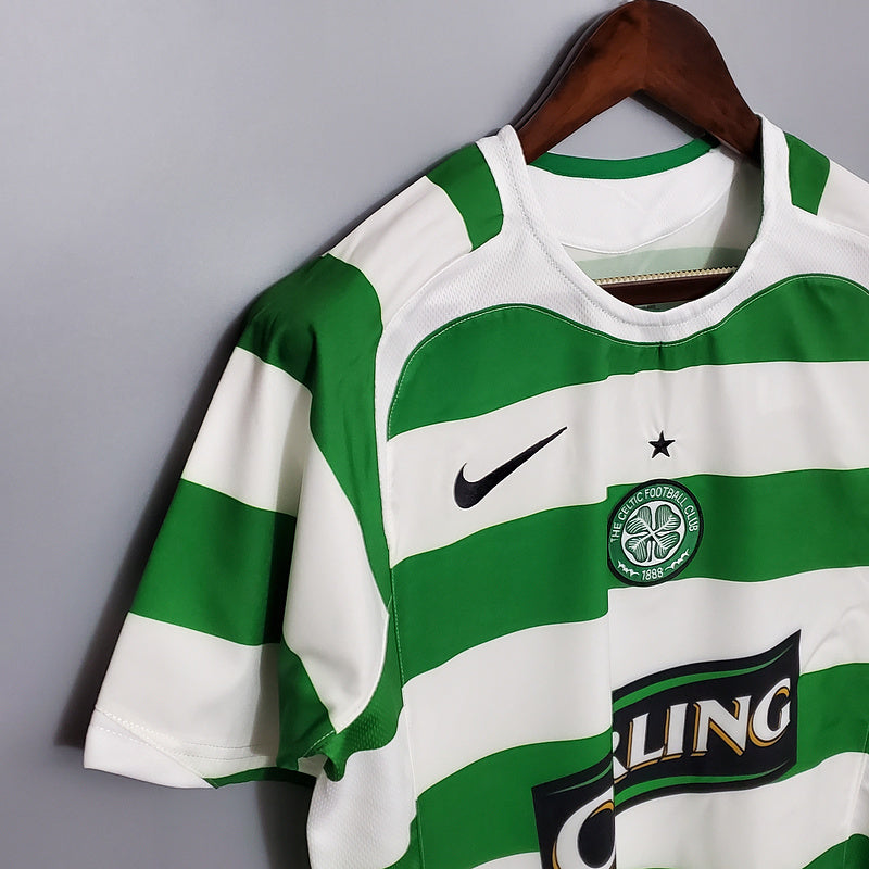 2005-2006 Glasgow Celtic Home retro kit
