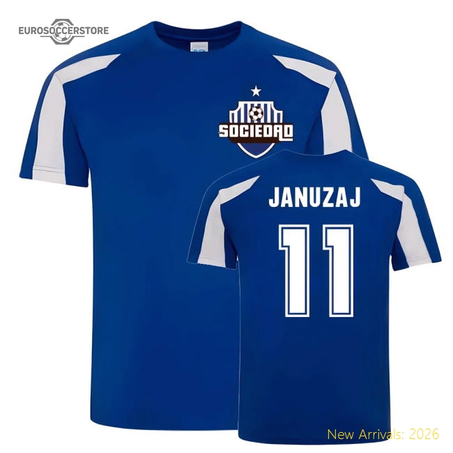 Match-Day Adnan Januzaj Sociedad Sports Training Jersey (Blue)