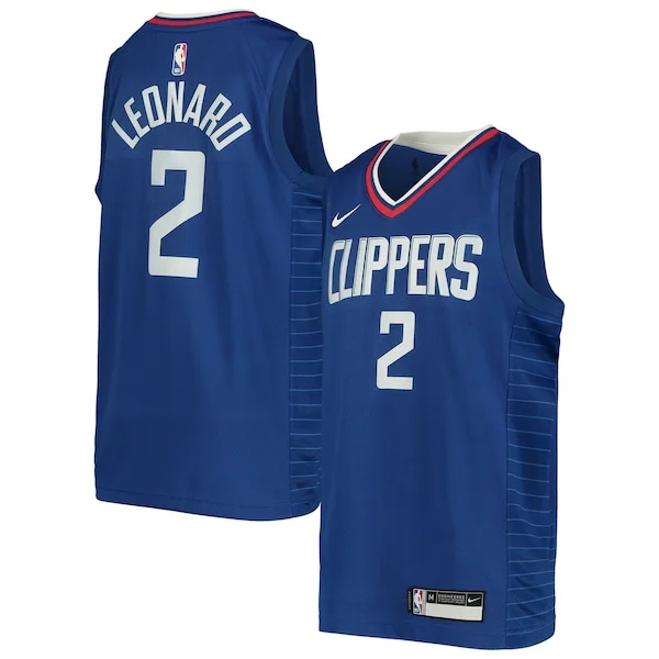 Kawhi Leonard LAC Swingman Jersey - trendy Basketball - White #2