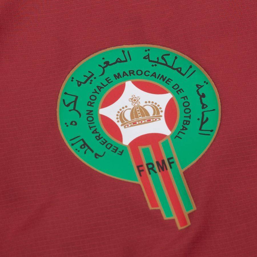 Morocco Training Trousers Pre Match Woven Africa Cup of Nations 2025 - Intense Red/Archive Green