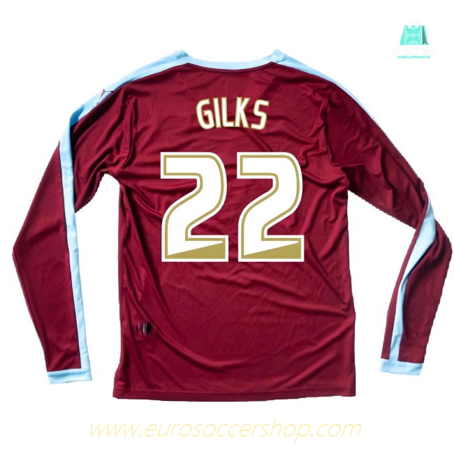 Burnley 2015-16 Long Sleeve Home Shirt ((Excellent) S) (Gilks 22)