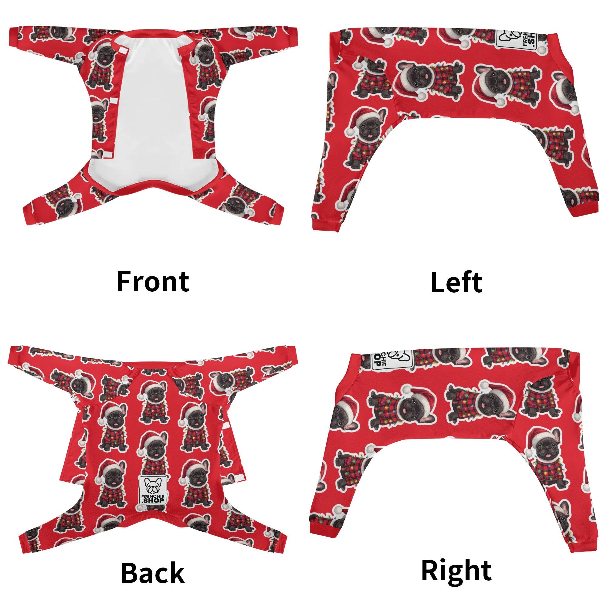 French Bulldog Olive Frenchie Pajamas Durable Dog Item