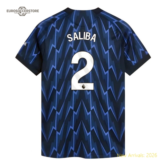 Arsenal Womens Saliba Premium Jersey Advanced Textile Lightweight