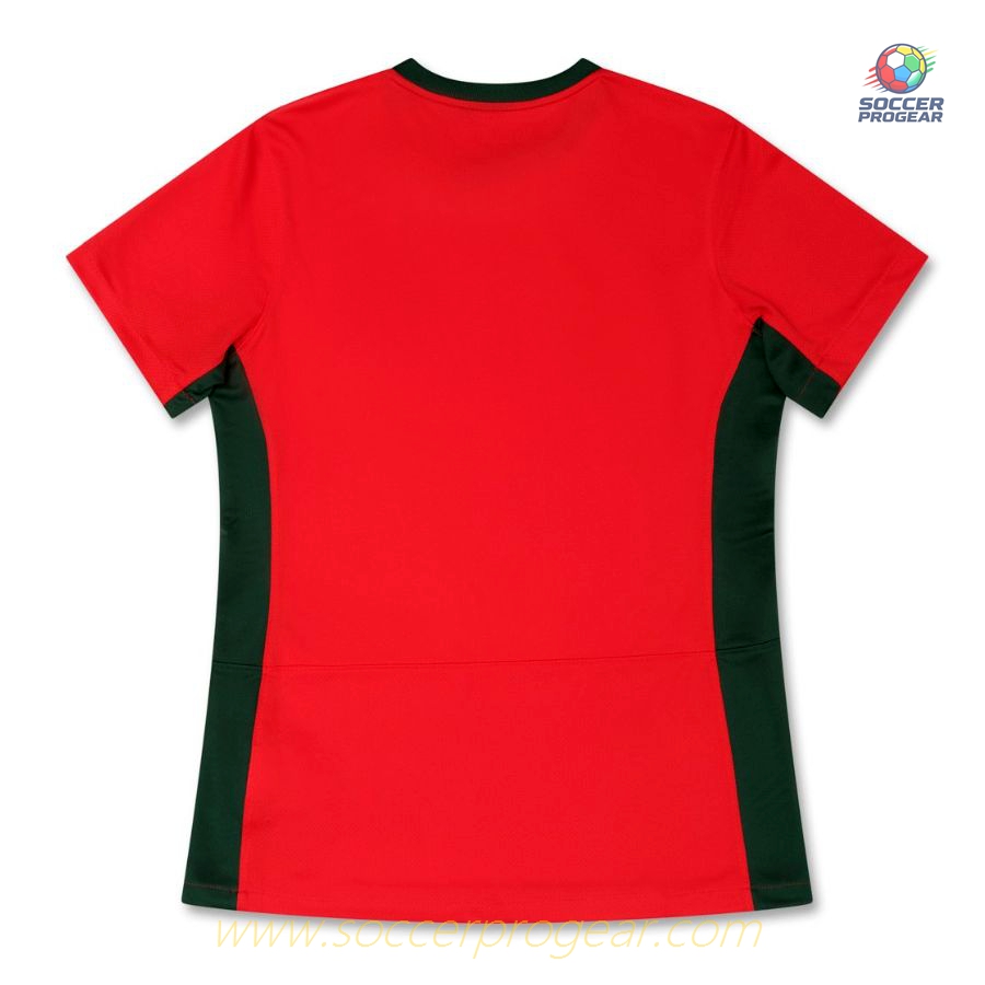 Portugal Home Team Soccer Shirt 2024-2025 Season Women
