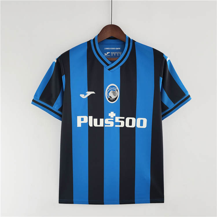 2223 Atalanta BC Home Blue Soccer Jersey Football Shirt - Official