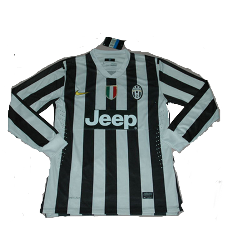 13-14 Juventus Home Long Sleeve Jersey Shirt - Official Replica 1663