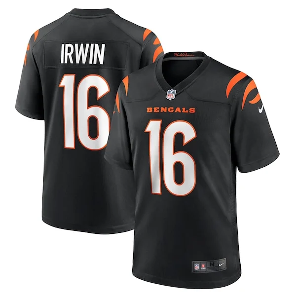 None Trenton Irwin Game Jersey - Black | NFL Player Jersey | NFL Footb