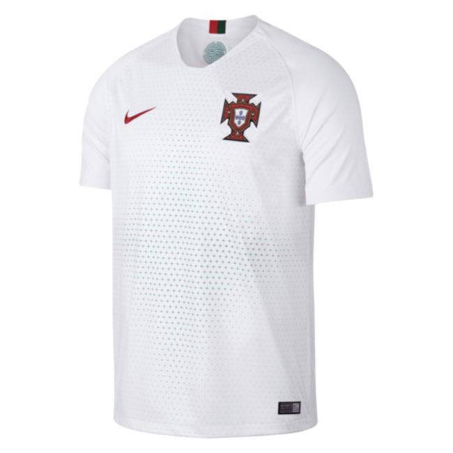2018-2019 Portugal Away Shirt Premium Euro Authentic Oranje