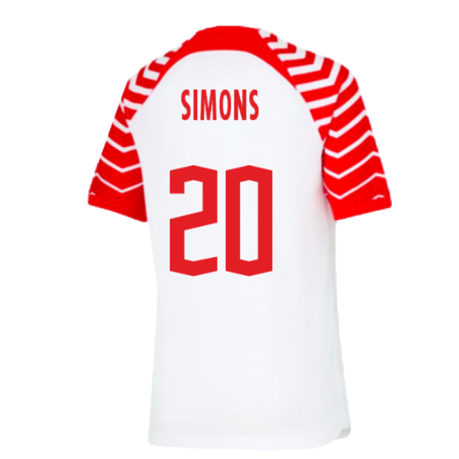 Exceptional 2023-2024 Red Bull Leipzig Home Shirt (kids) (simons 20)