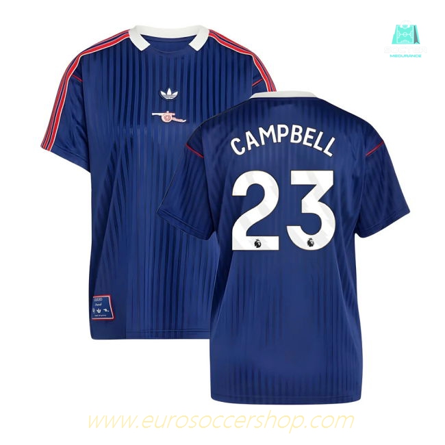 Arsenal Terrace Icons Shirt (Navy) (Campbell 23)