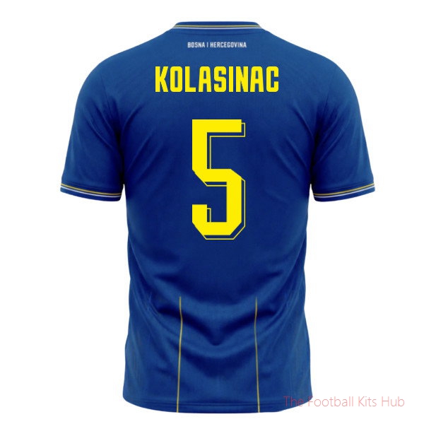 [SPK] 2026/27 Bosnia and Herzegovina Home Shirt Kolasinac 5