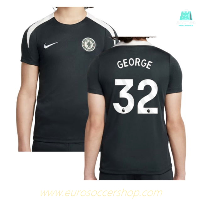 2025-2026 Chelsea Strike Training Shirt (Green) - Kids (George 32)
