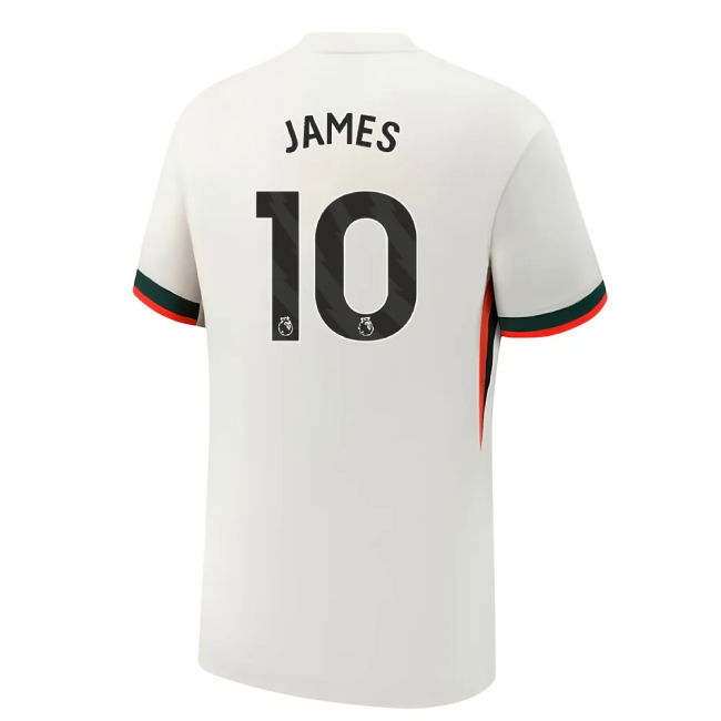 2025-2026 Chelsea Away Shirt (James 10) (Match Day)