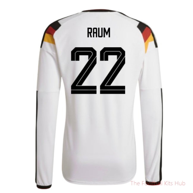 [JED] 2026/27 Germany Authentic Long Sleeve Home Shirt (Raum 22)