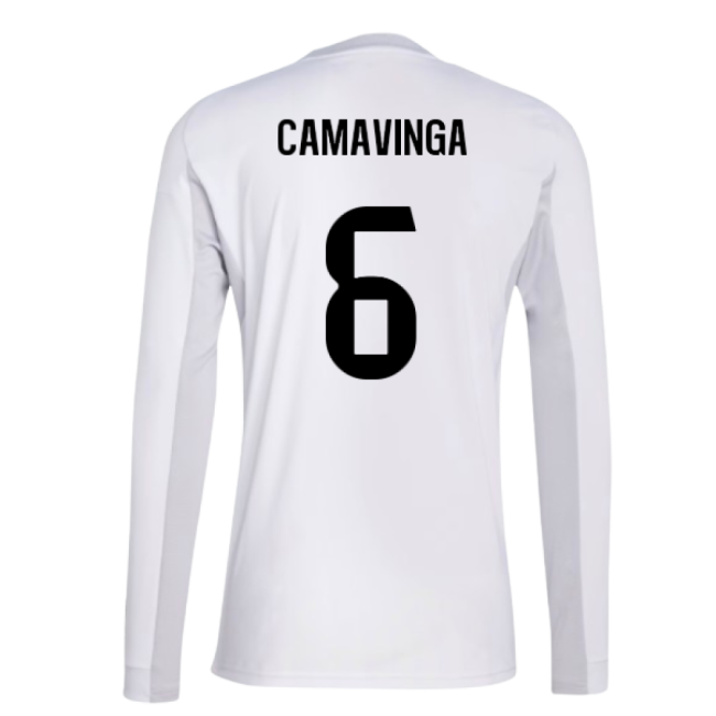 2025-2026 Real Madrid Shirt (Camavinga 6) | Elite | Comfortable