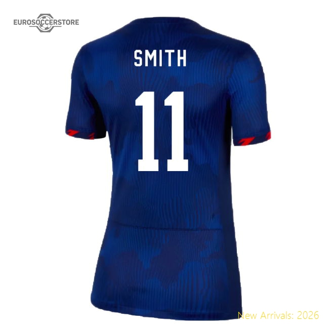 2023-2024 USA WWC Away Shirt (Ladies) (Smith 11)