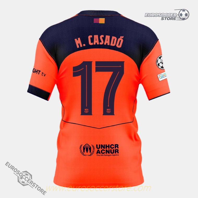 Barcelona 25-26 Third Jersey (Player Version) - M. CASADÓ 17