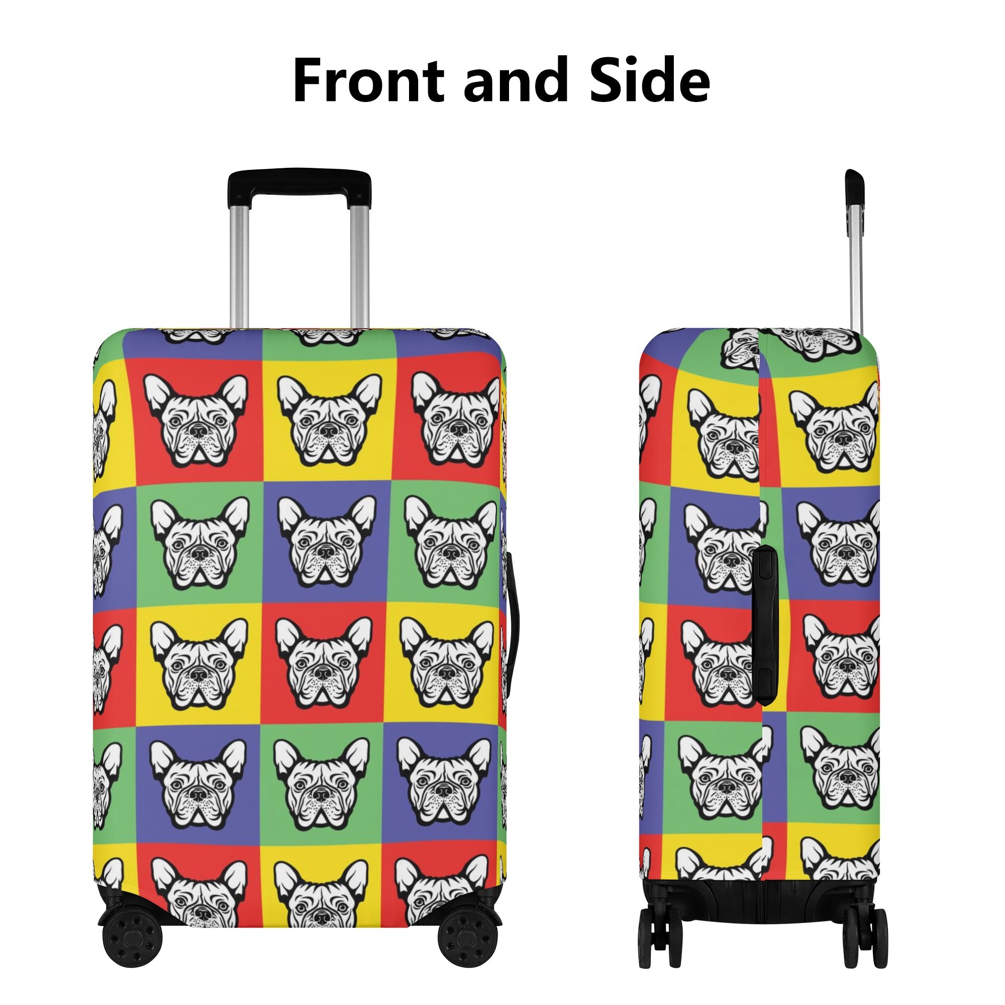 Kobe - French Bulldog Luggage Cover For Frenchie Pups | Vet-recommended