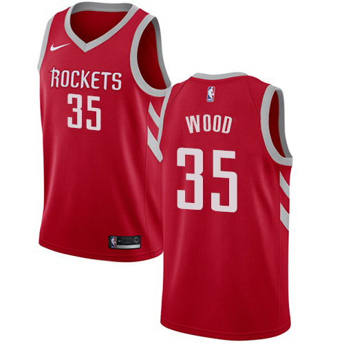 Nike Red Houston Rockets #35 Jersey - Cost-Effective Game Day Wear