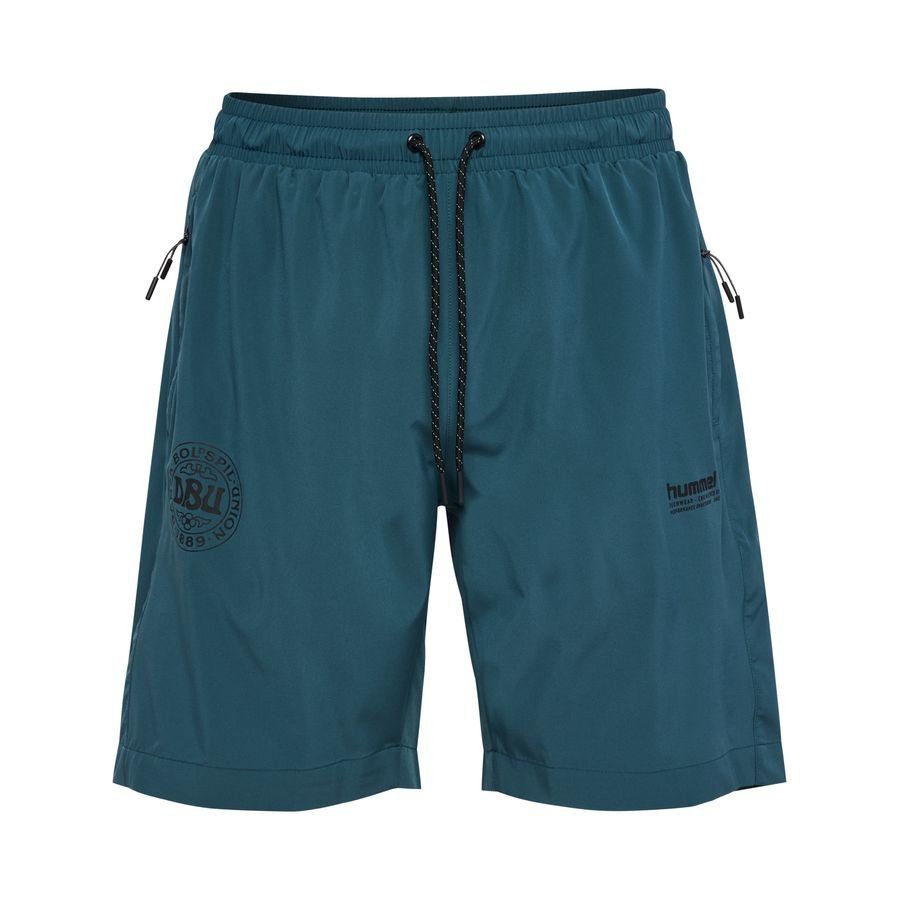 Denmark Travel Training Shorts 26 Woven - Turquoise