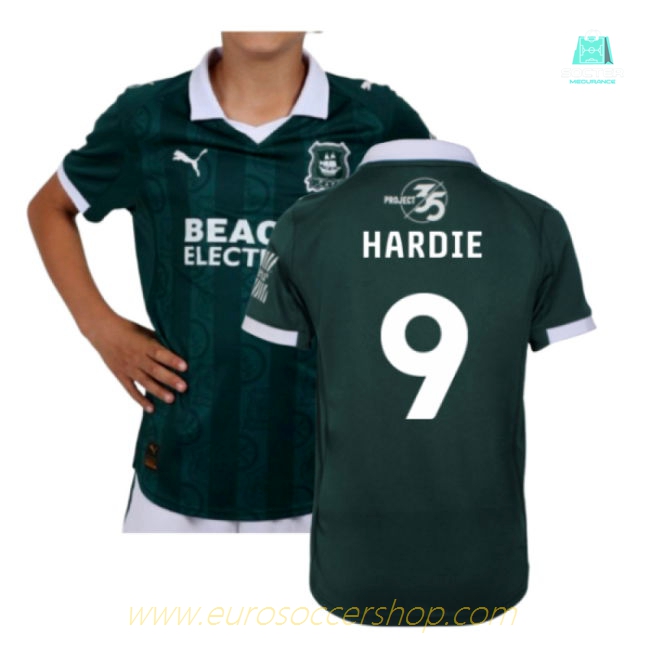 2025-2026 Plymouth Argyle Home Shirt (Kids) (Hardie 9)