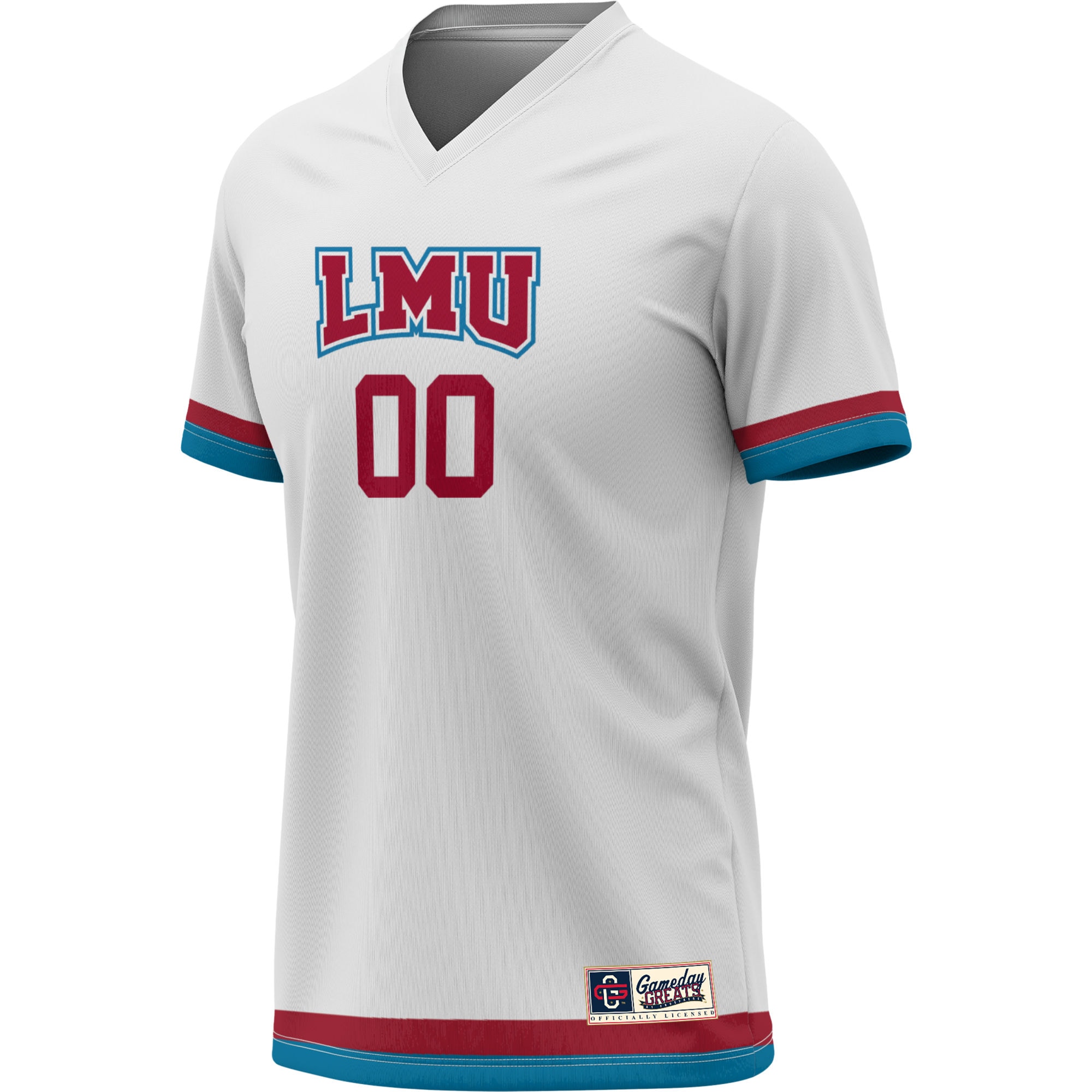 [SJH] Loyola Marymount Lions GameDay Greats U NIL Pick-A-Player Lightweight Soccer Jersey - White