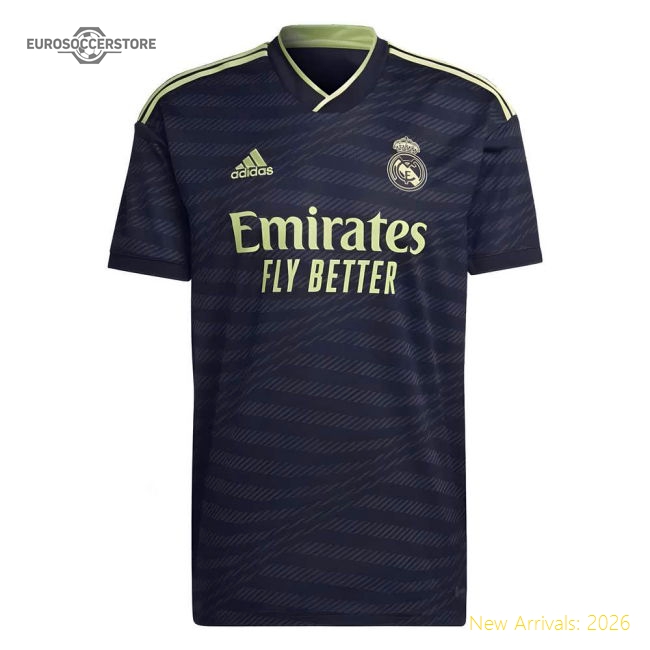 High-Quality Match-Day 2022-2023 Real Madrid Third Shirt
